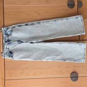 Sézane Le Crop Blue Edge Jeans | French Girl Style I VGUC, size 36 4US